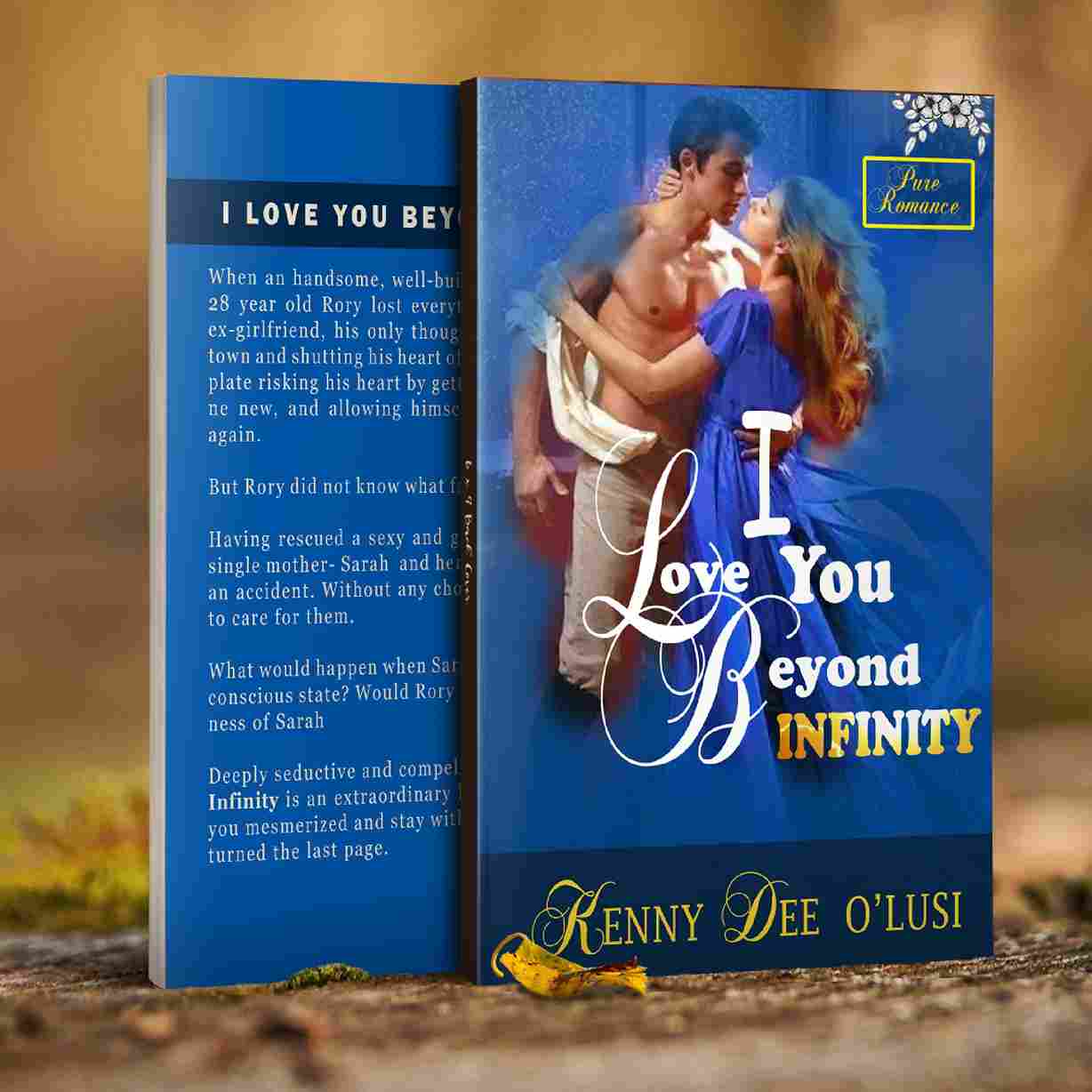 I Love You Beyond Infinity: Book Cover Design