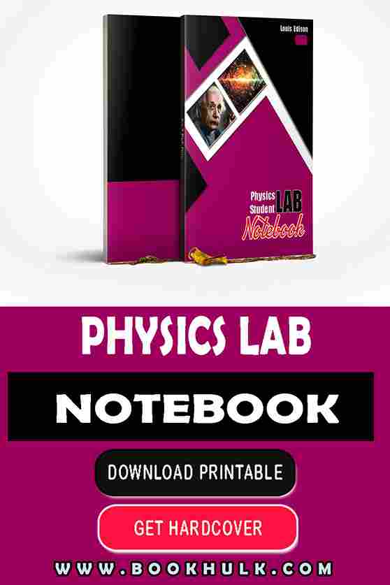 Physics Student Lab Notebook