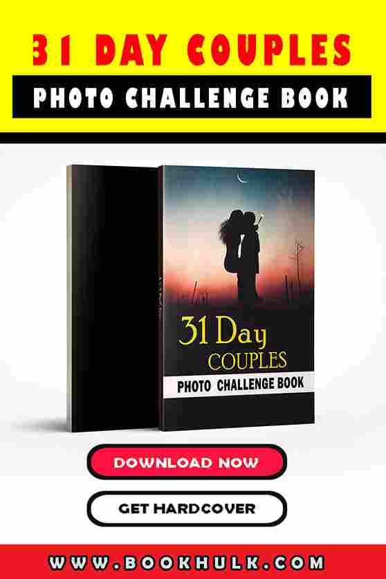 31 Day Couples Photo Challenge Book & Prompts