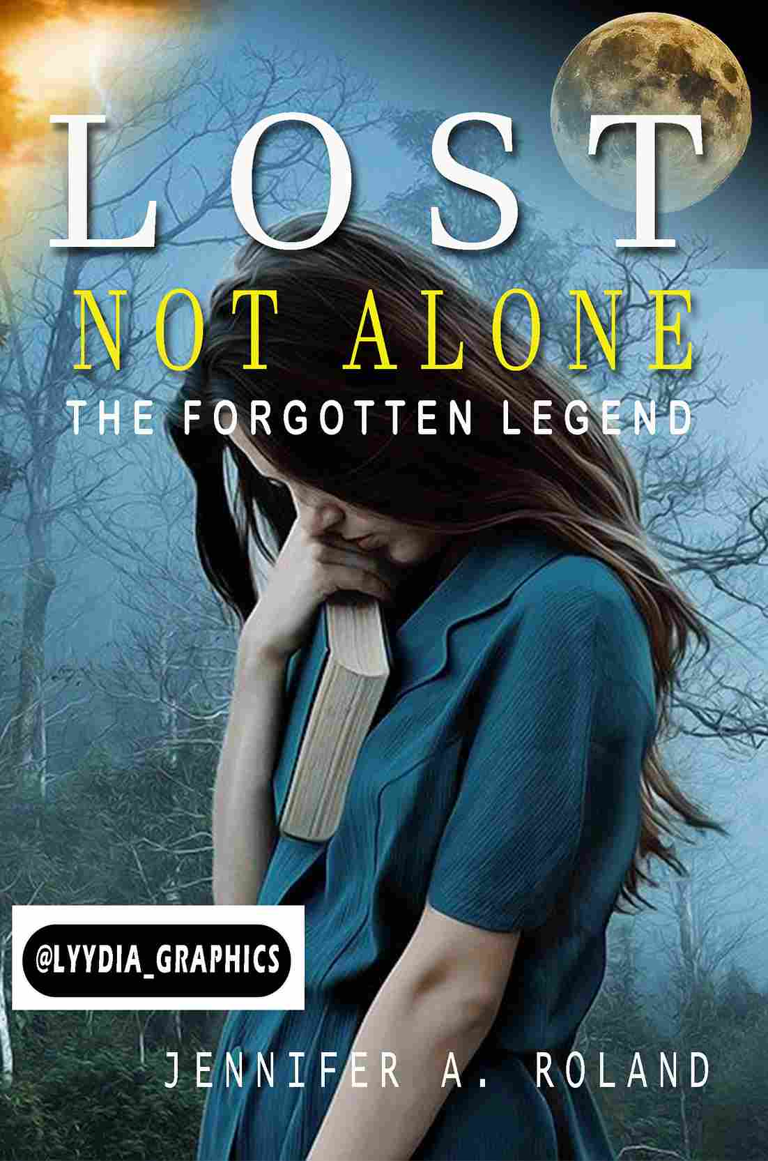 Lost, Not Alone : Book Cover Design