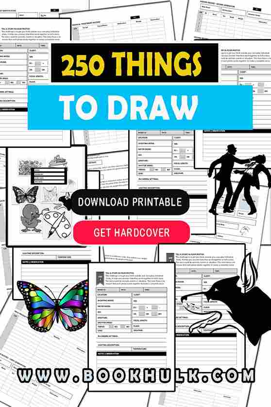 250+ Things To Draw When Bored