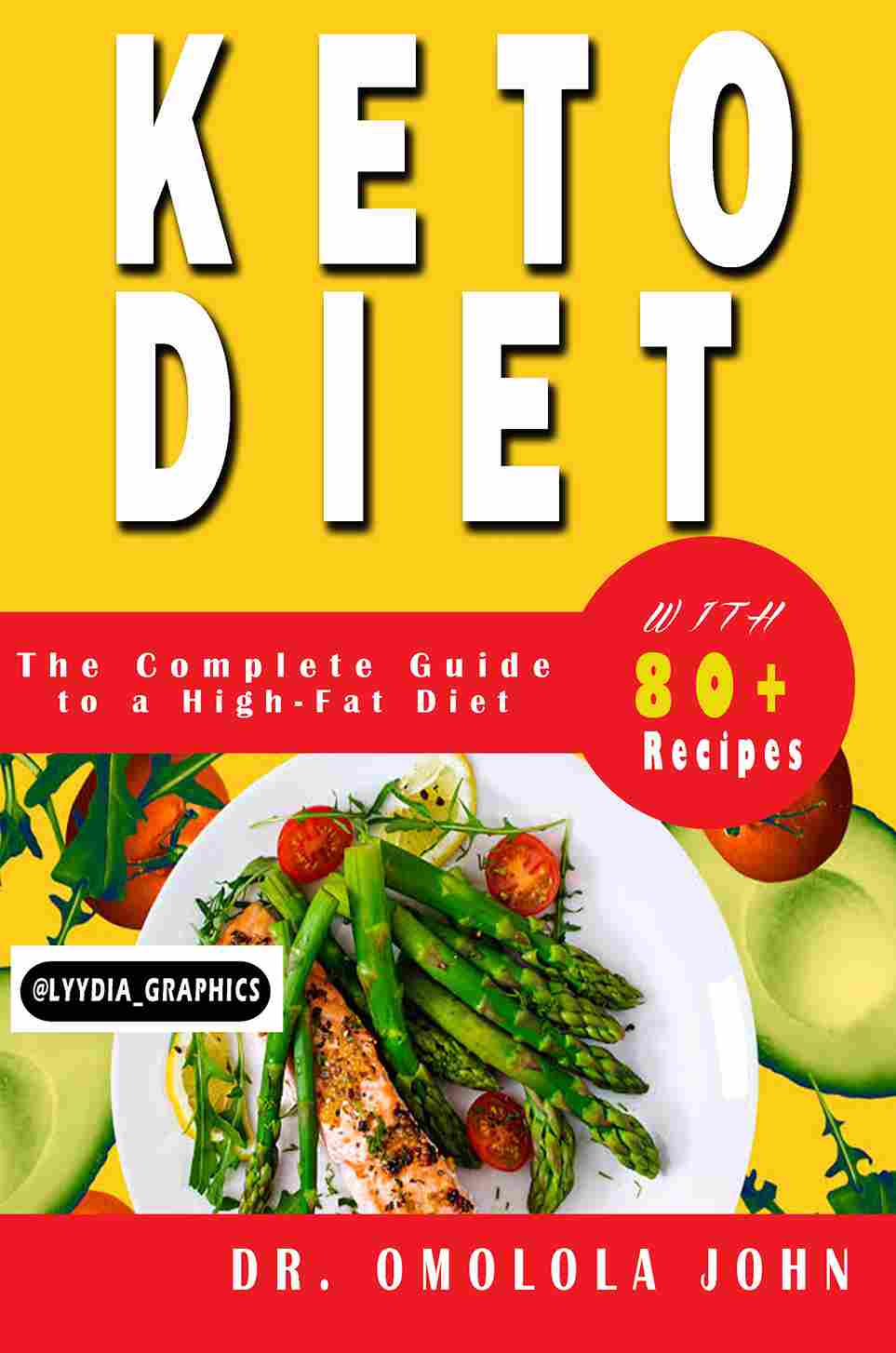 Keto Diet: Book Cover Design