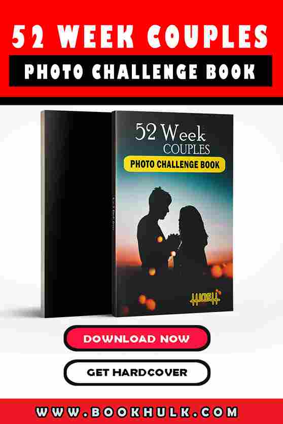 52 Week Couples Photo Challenge Book