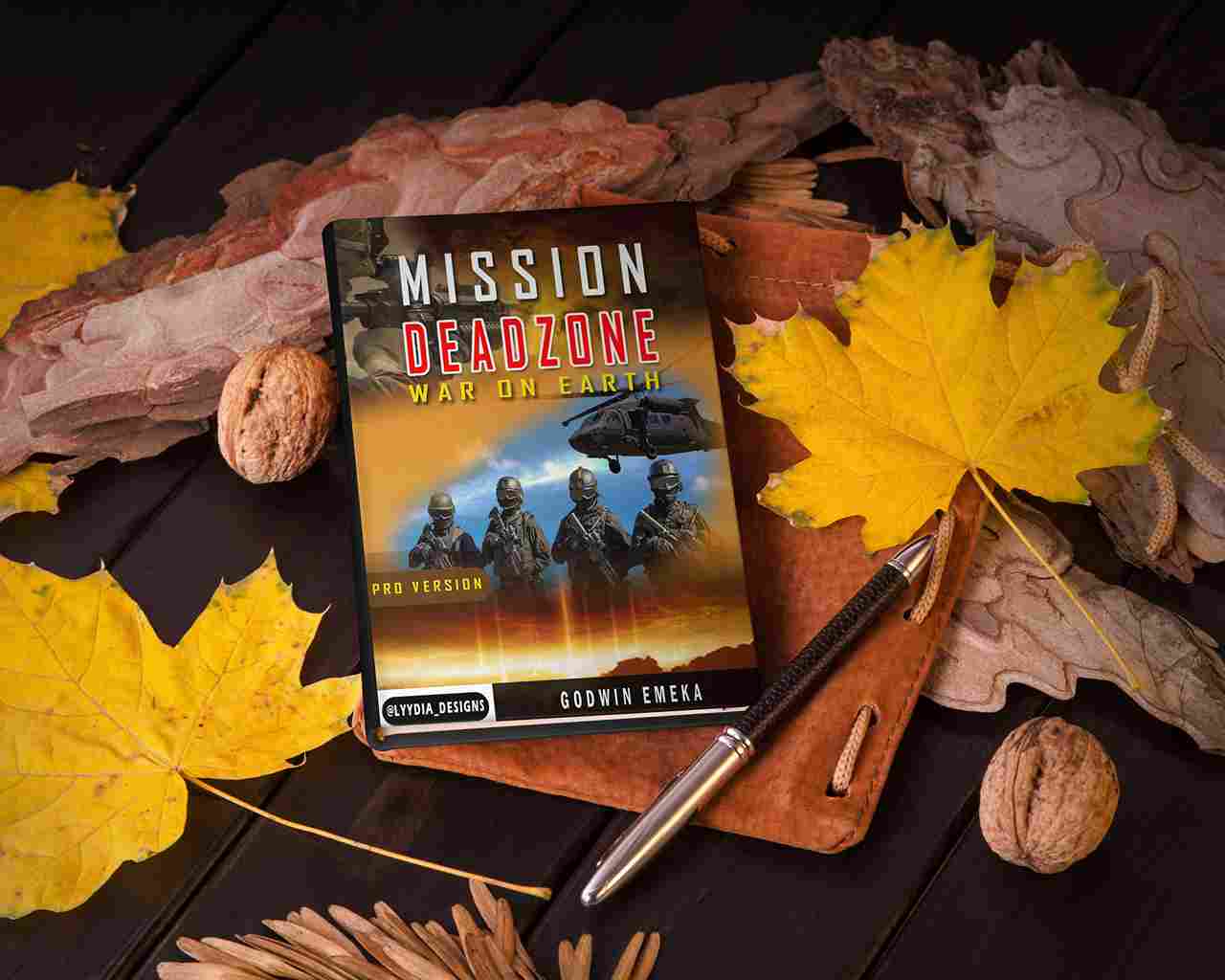 Mission Deadzone : Book Cover Design
