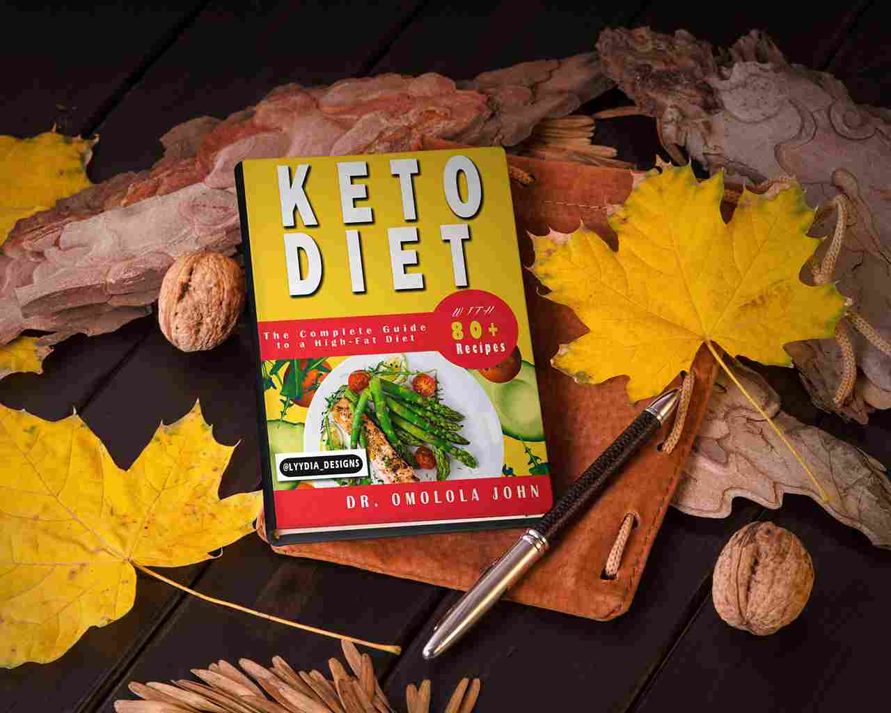 Keto Diet: Book Cover Design