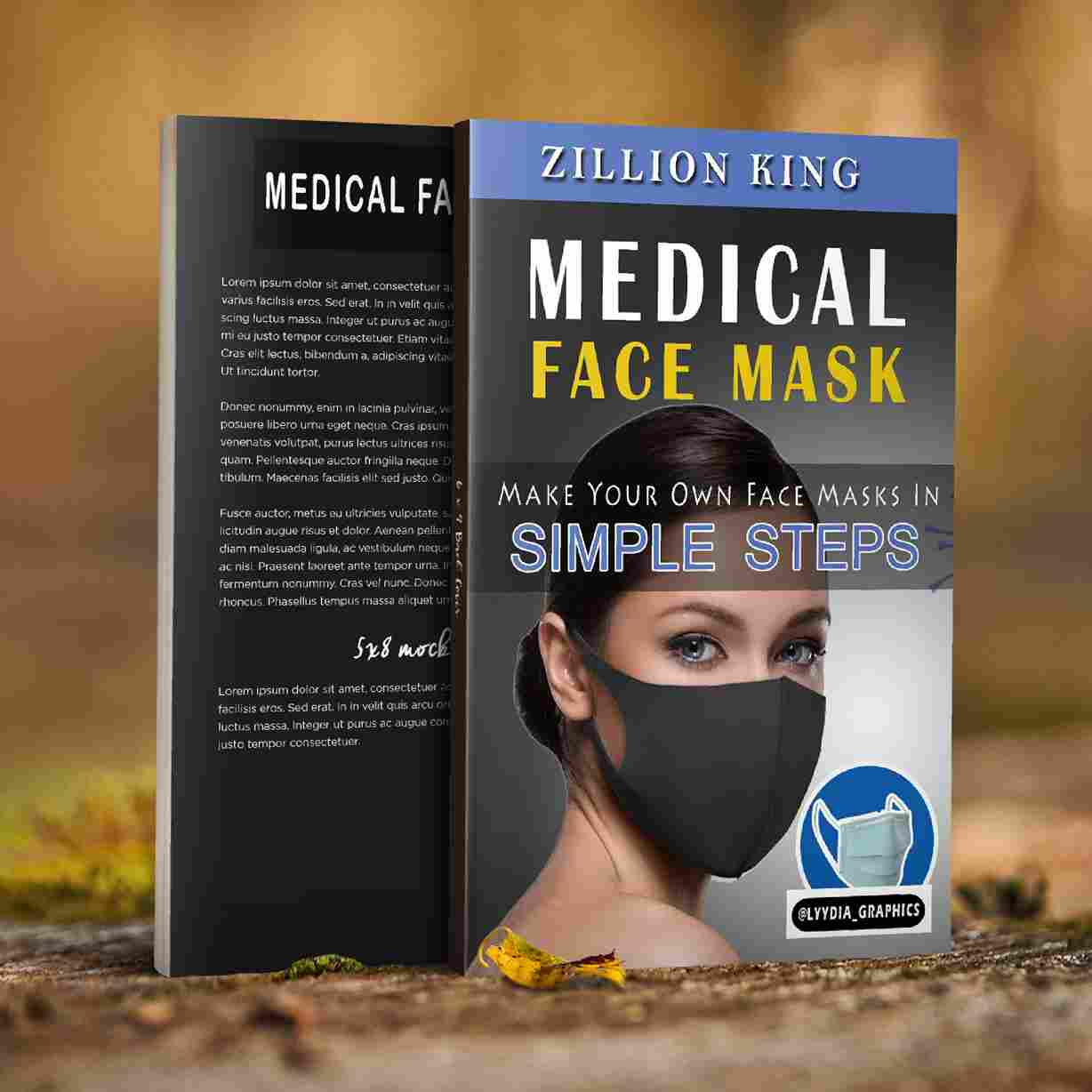Medical Face Mask: Book Cover Design