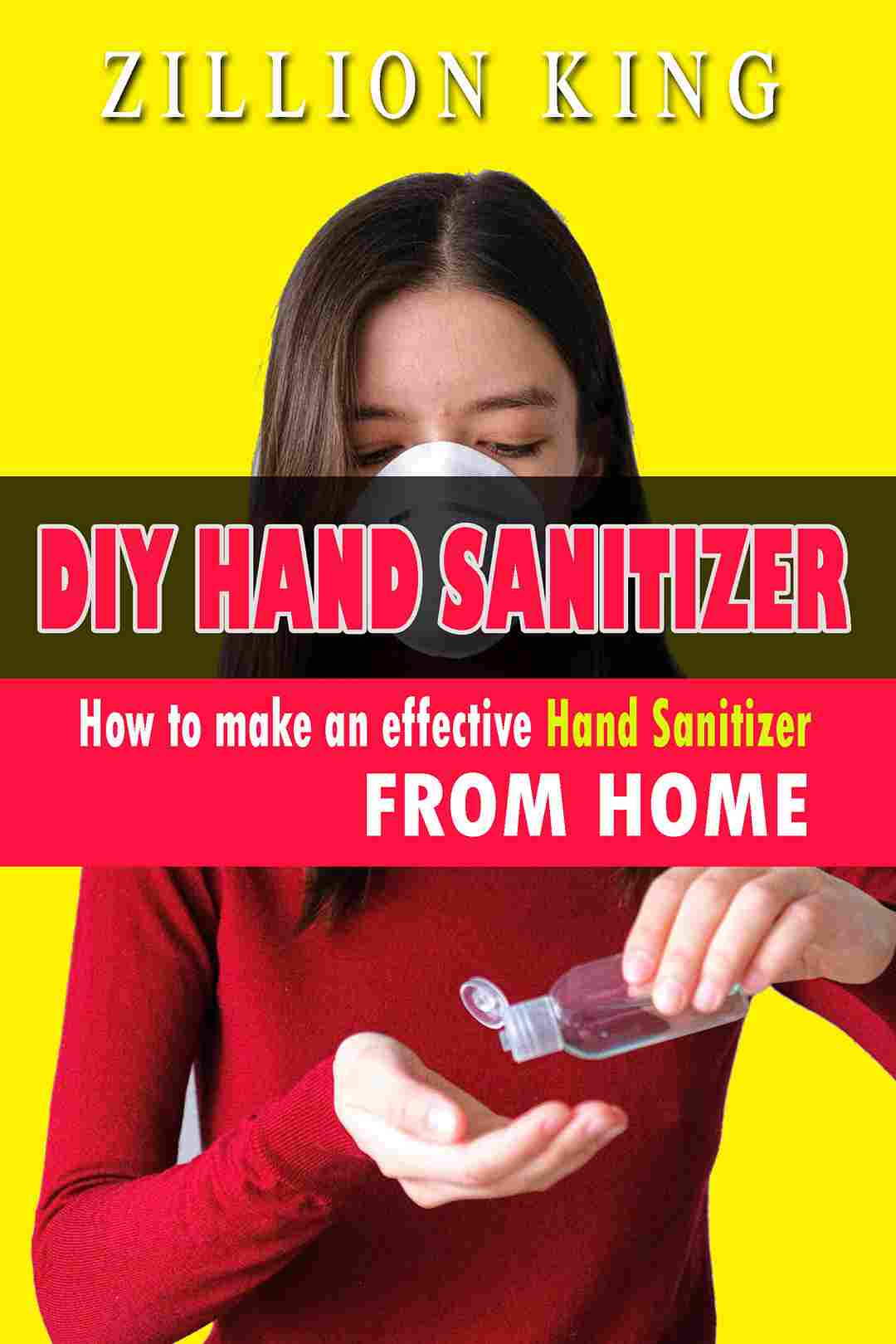 Homemade Hand Sanitizer: Book Cover Design
