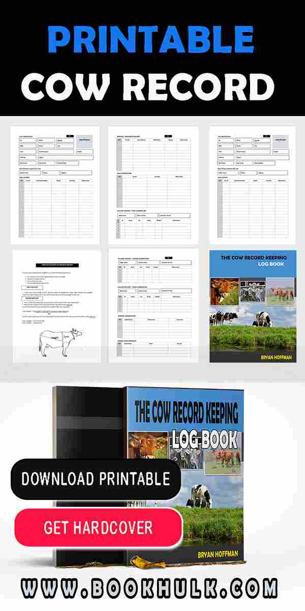 The Cow Record Keeping Book