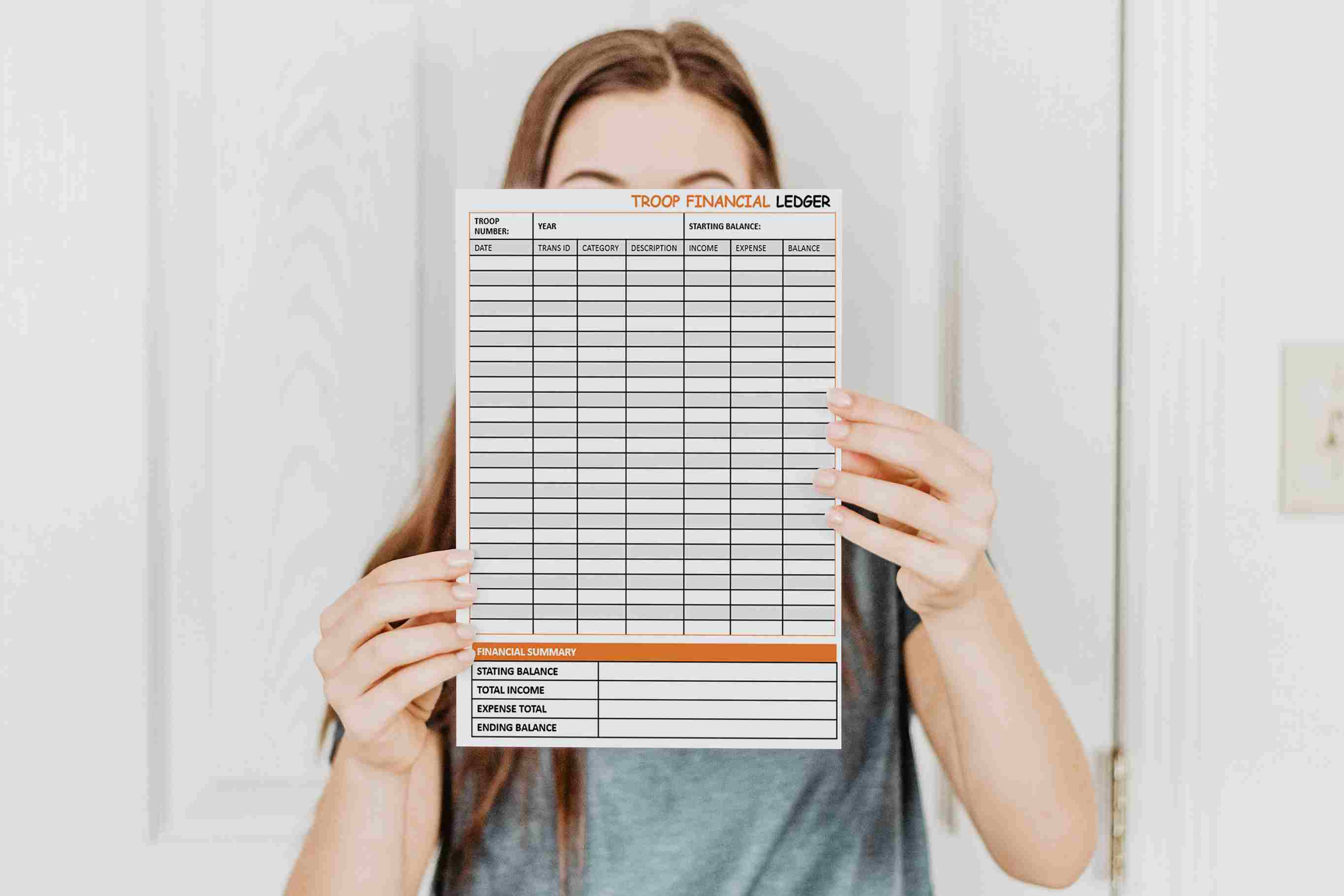 Printable Troop Leader Planner for Girls Scout 