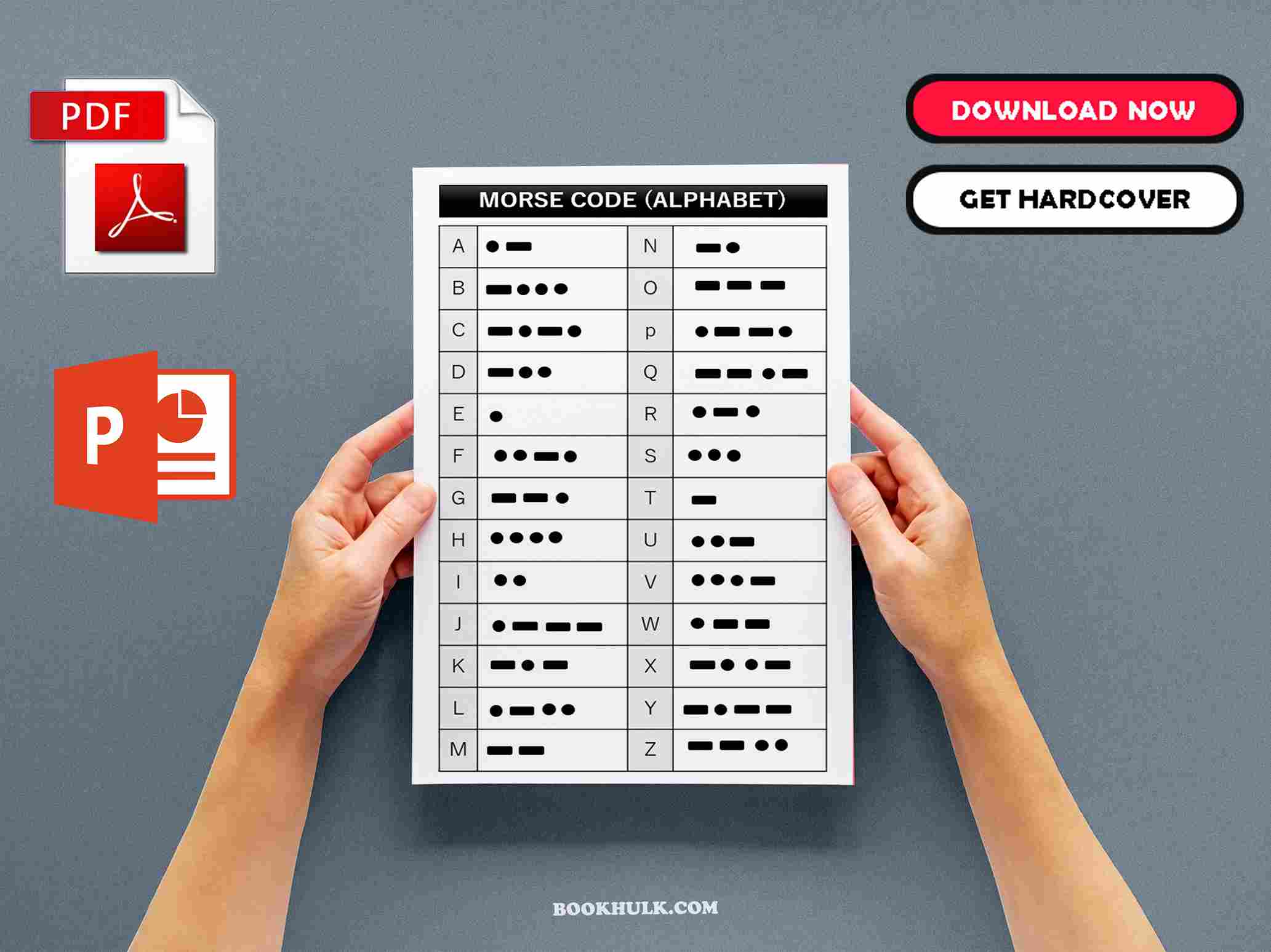 Printable Morse Code Sheet