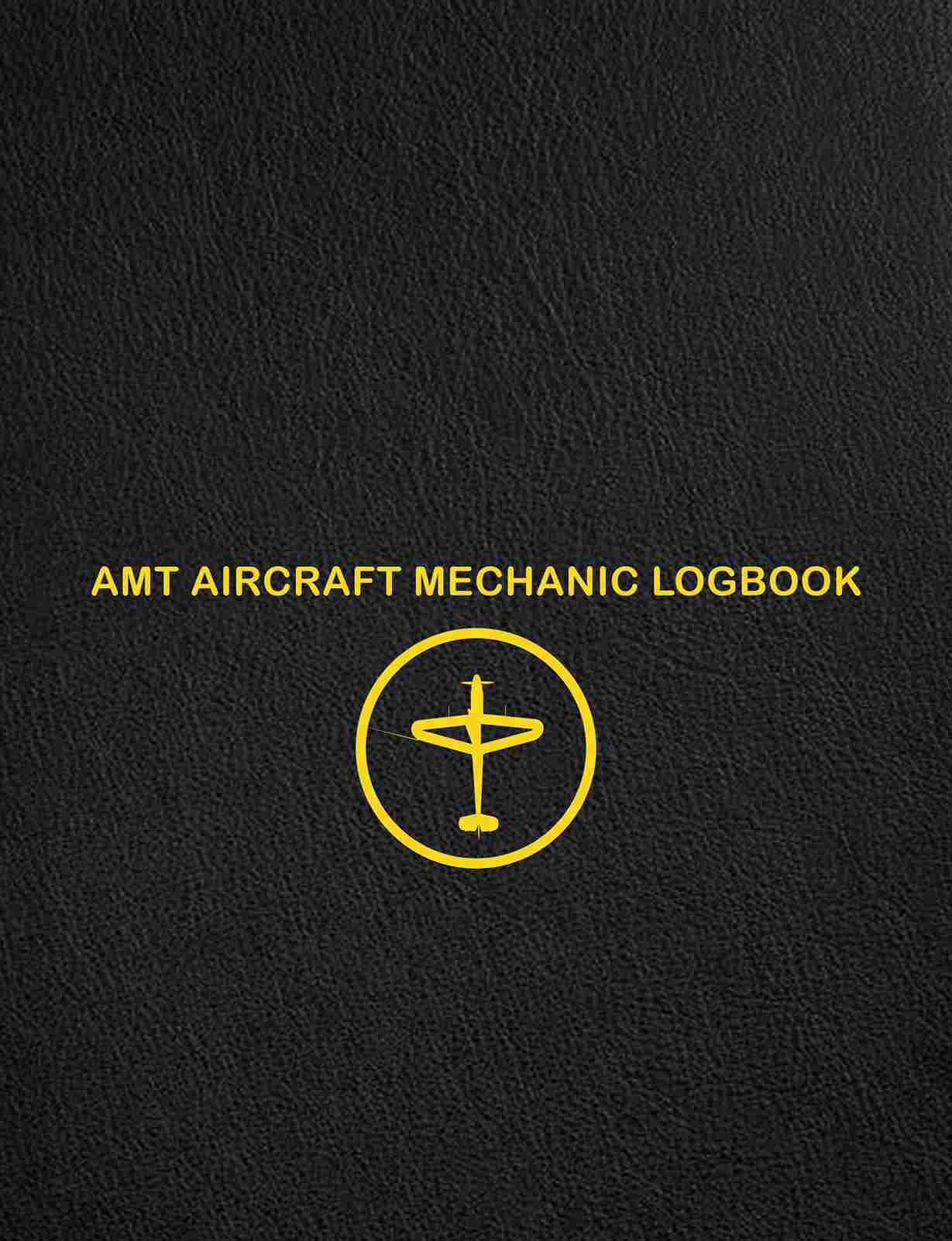 Printable AMT Aircraft Mechanic Logbook Template in PDF | PowerPoint