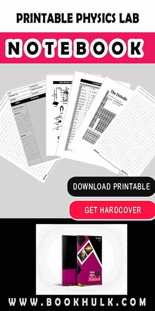 Physics Student Lab Notebook