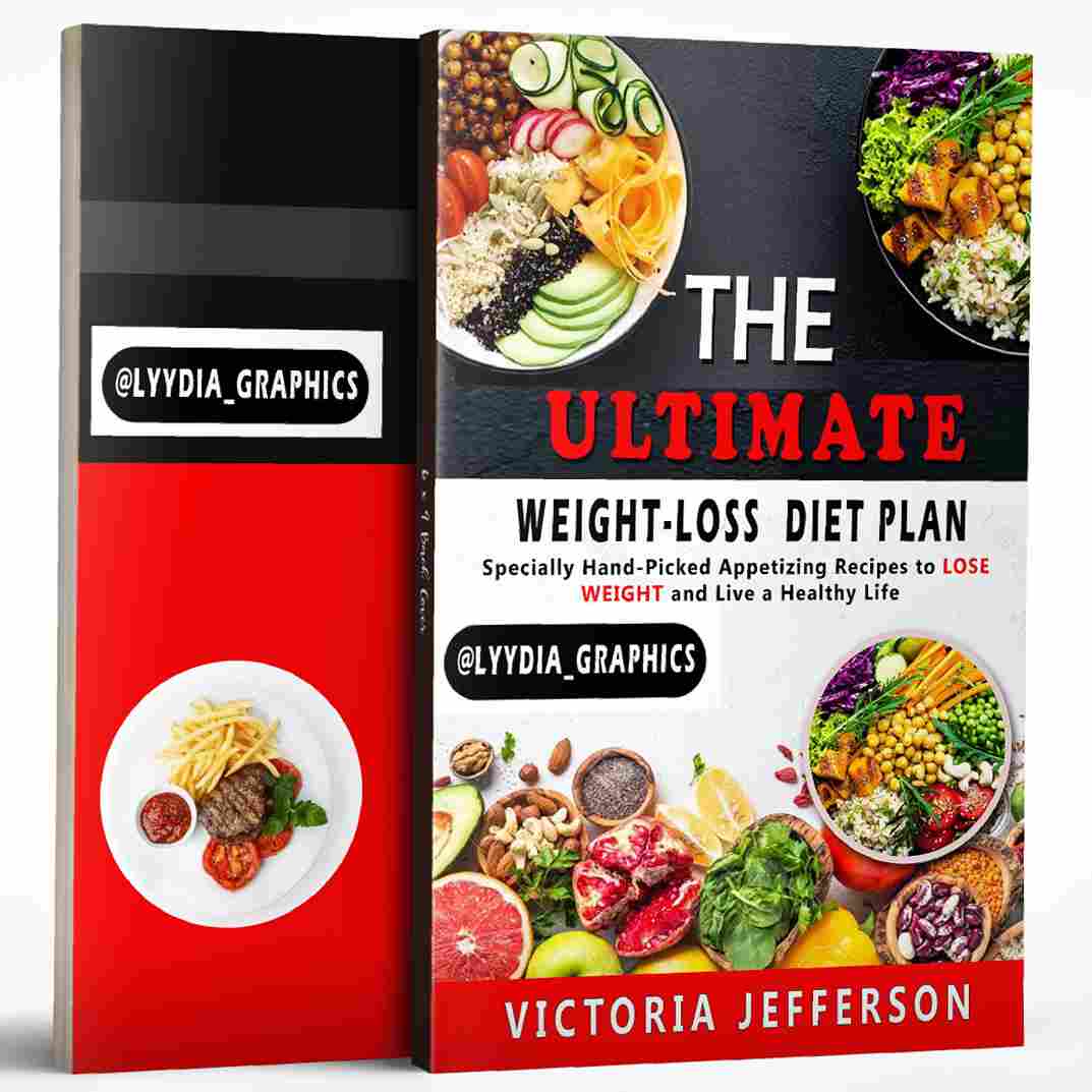 The Ultimate Weight Loss Diet Plan: Book Cover Design